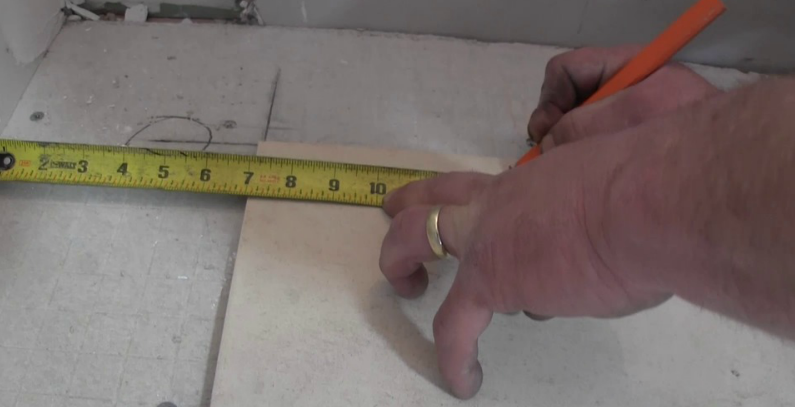 How to Measure for Tile Cuts-An Easy Method
