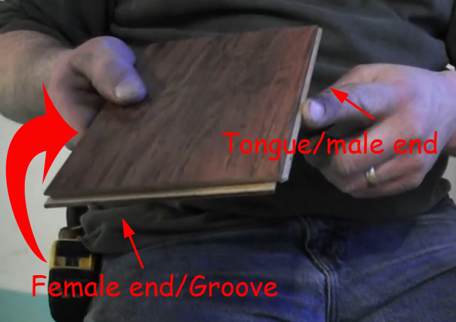 cheater board with tongue and groove